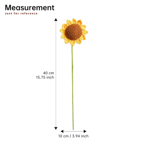 Girasol de ganchillo, Flores de ganchillo, Conjunto de 3, Ramo de flores, Ramo de girasol, Girasoles hechos a mano, Ramo de graduación, Regalo de San Valentín