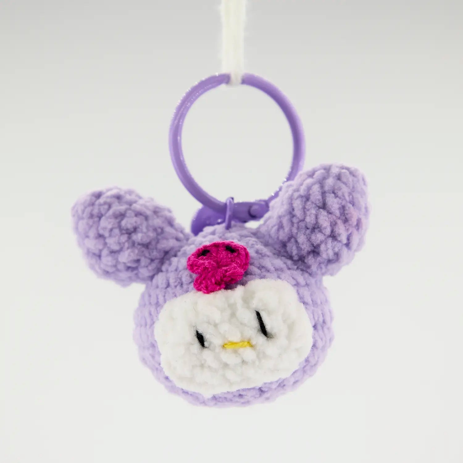 YSHomy Handmade Cute Crochet Animal Keychain Set of 5